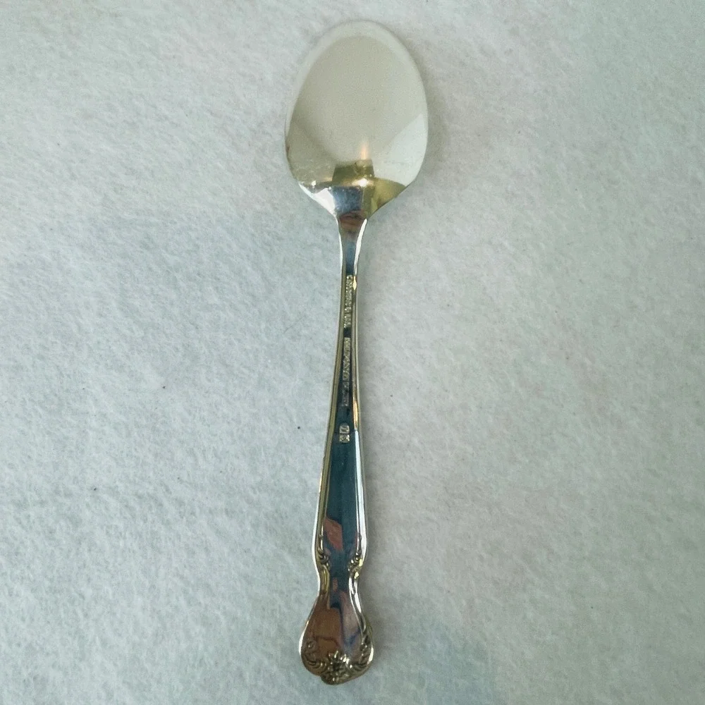 Rogers & Bro Daybreak Silverplate Teaspoon 6 Inch International Silver Floral